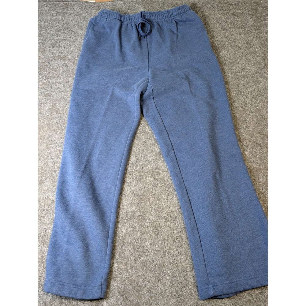 Amazon Essentials Men's Blue Sweatpants Size XL Straight Leg Drawstring EUC